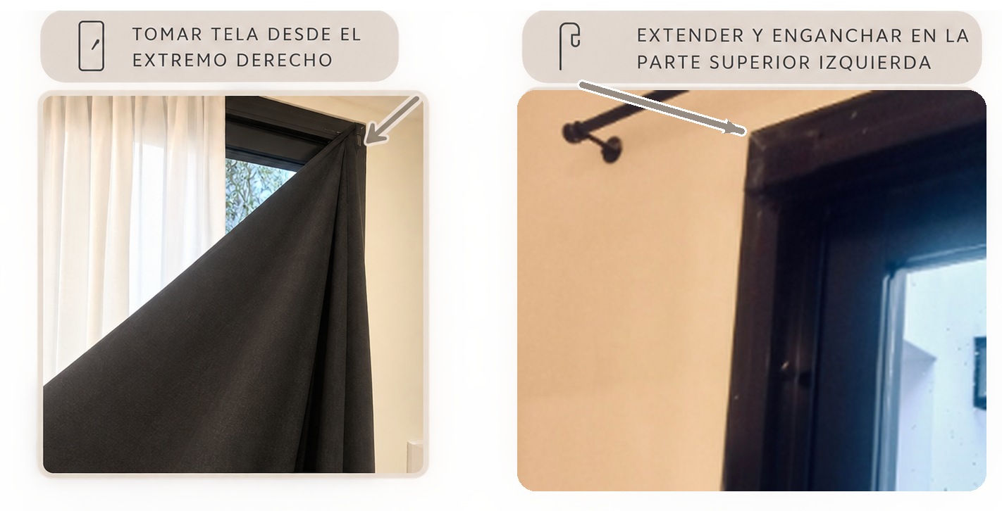 Instrucciones del blackout